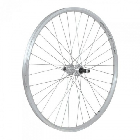 kolo zapletené 26" 559-19 Dragon zadní 36 děr stříbrné Union/CnSpoke