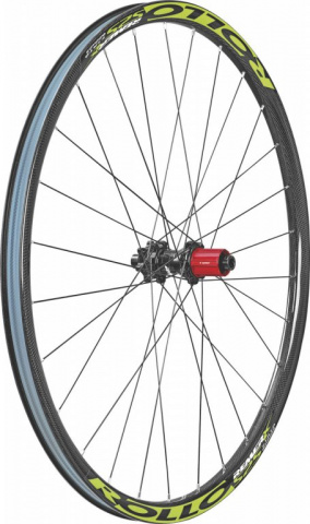 kolo zapletené Remerx Rollo 584-23 zadní  28 děr černé