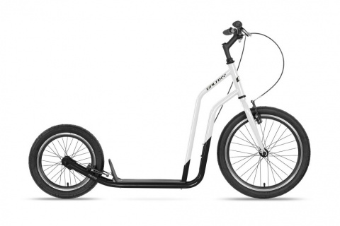 koloběžka GALAXY TRIFID 20"+16" bílo/černá