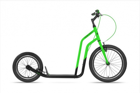 koloběžka GALAXY TRIFID 20"+16" zeleno/černá