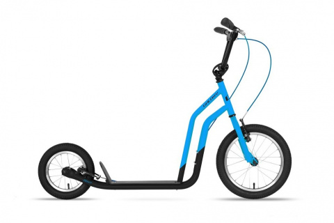 koloběžka GALAXY Zenit 16"+12" modro/černá