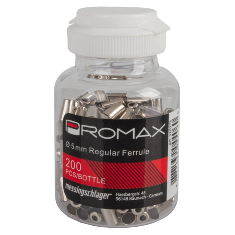 koncovka bowdenu 5.0mm Promax černá 200ks