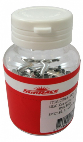 koncovka bowdenu SunRace OFB50 5mm / 200ks