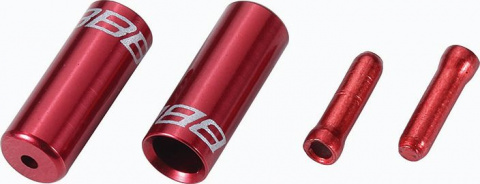 koncovky sada BBB CableCapKit červené