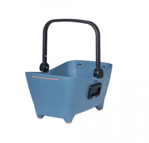 koš BASIL Buddy KF na řídítka modrý