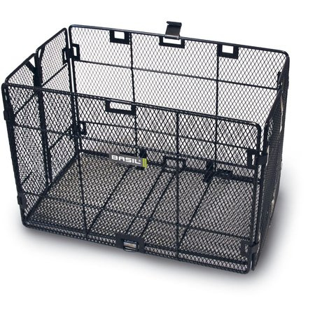 koš BASIL Catania nosič drátěný černý