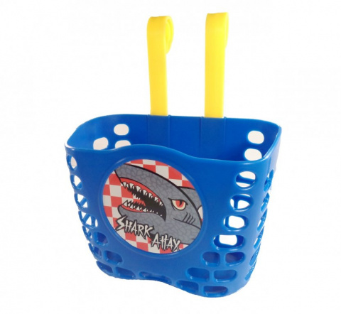 koš dětský barevný modrý Shark + pásky