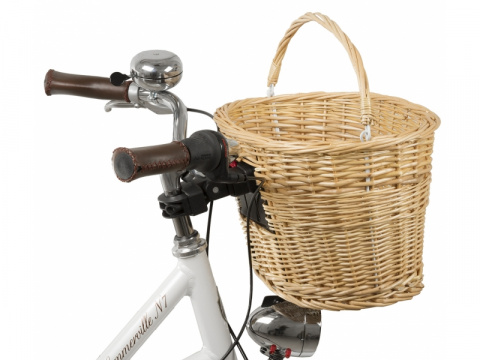 koš M-Wave přední proutěný +držák