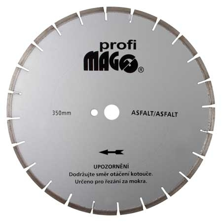 Kotouč diamantový segmentový 350x25,4mm MAGG Profi na asfalt