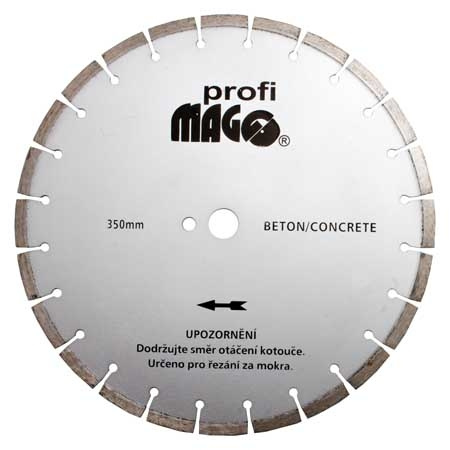 Kotouč diamantový segmentový 350x25,4mm MAGG Profi na beton