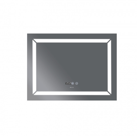 Koupelnové zrcadlo s LED osvětlením, protizamlžovací funkcí a regulací jasu, MR01-80×60 Light | MR01-80×60 Light