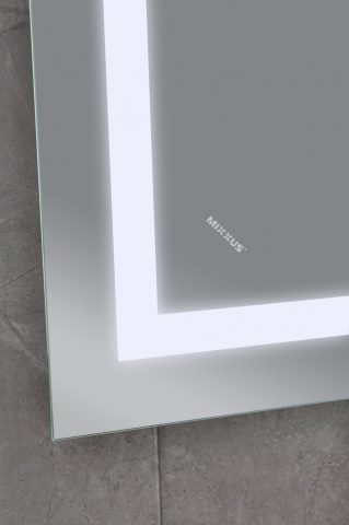 Koupelnové zrcadlo s LED osvětlením, protizamlžovací funkcí a regulací jasu, MR08-80×60-REVERSE Tall | MR08-80×60-REVERSE Tall
