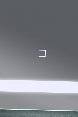Koupelnové zrcadlo s LED osvětlením, protizamlžovací funkcí a regulací jasu, MR08-80×60-REVERSE Tall | MR08-80×60-REVERSE Tall