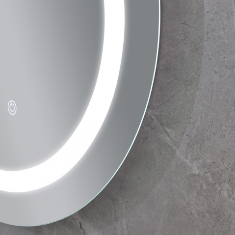 Koupelnové zrcadlo s LED osvětlením, protizamlžovací funkcí a regulací jasu, MC03-60 Plain | MC03-60 Plain