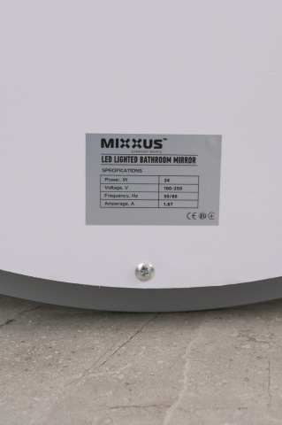 Koupelnové zrcadlo s LED osvětlením, protizamlžovací funkcí a regulací jasu, MC03-60 Plain | MC03-60 Plain
