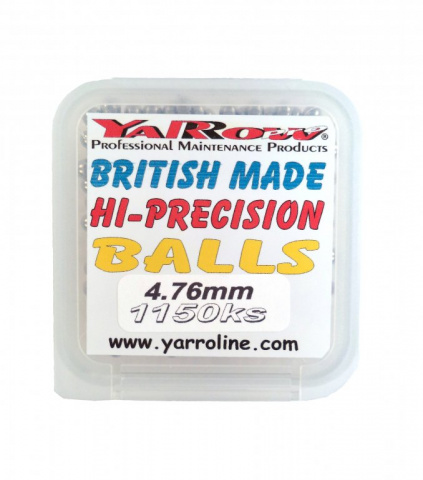 kuličky Yarrow 4.76mm 1150ks přední náboj
