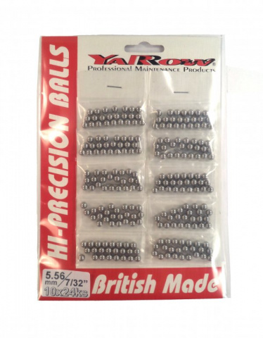 kuličky Yarrow 5.56mm 10x24ks zadní náboj