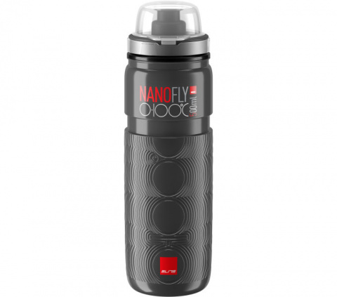 lahev ELITE Nanofly 24´ tmavě šedá  s krytkou 0-100°C 500 ml