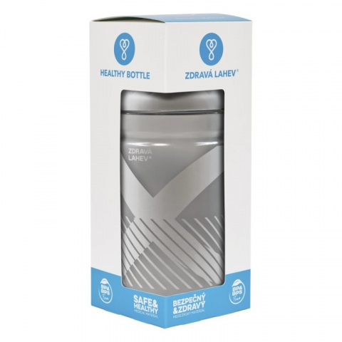 lahev R&B Sport XO 500ml stříbrná