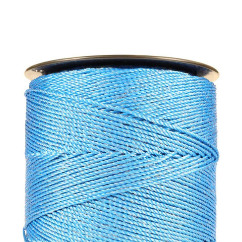 Lanko pro elektrický ohradník, průměr 3 mm, modré, délka 800 m