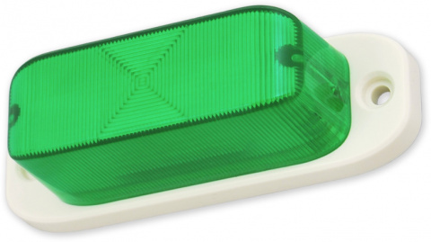 LED FLASH 330 - zelená - blikač