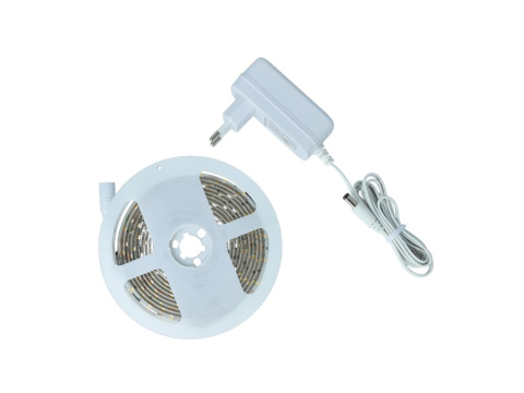 LED pásek Tesla, 60LED/m, délka 3m+1,5m, 8mm, 3000K, SMD2835, IP20