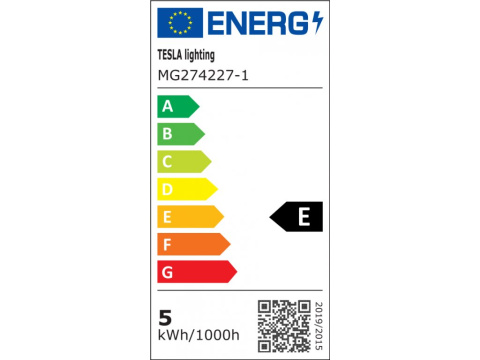 LED žárovka Tesla FILAMENT RETRO miniglobe, E27, 4,2W, 230V, 470lm, 25 000h, 2700K teplá bílá, 360