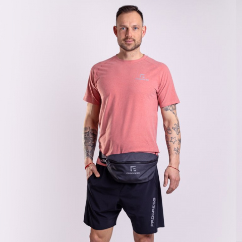 ledvinka Progress BUM BAG černý melír