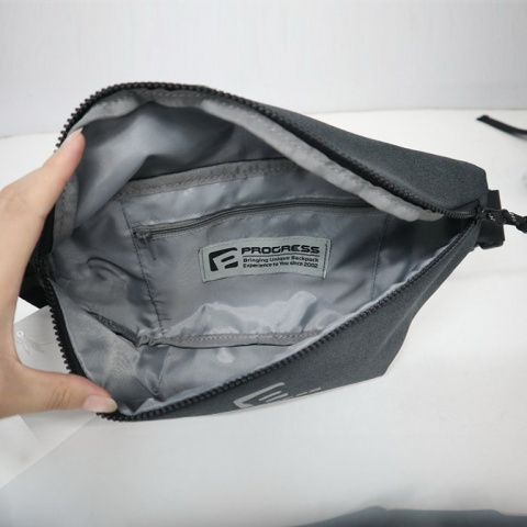 ledvinka Progress BUM BAG černý melír