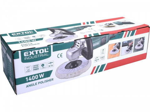 Leštička karoserií Extol Industrial 180mm 1400W