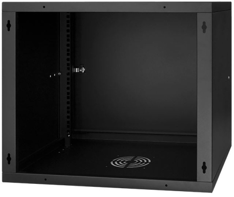 LEXI-Net Basic Rozvaděč nástěnný 19" 9U 520x450, dveře plech, černý