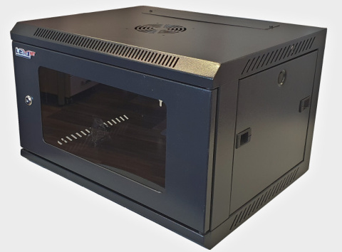 LEXI-Net Rozvaděč nástěnný 9U 600x450 černý