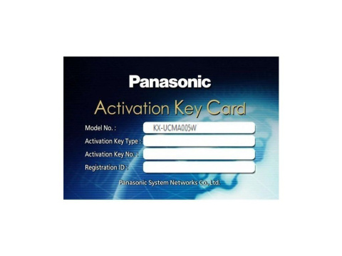 Lic. Panasonic Mobile Softphone - 5 uživatelů