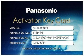 Lic.IP term.- 1 už.(NT,UT, UDT) KX-NSM501W pro KX-NS500/1000