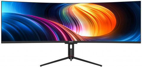 LM49-EW410CA - 49", LCD monitor prohnutý, 32:9, HDMI, DP, stolní/VESA