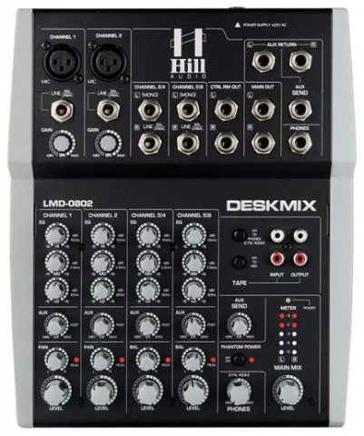 LMD0802 Hill-audio analogový mix. pult