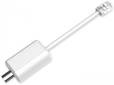 LR1002 - převodník RJ45/BNC pro zařízení s podporou ePoE, pár