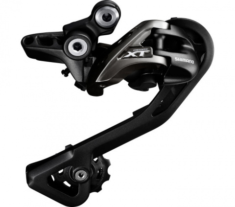 měnič MTB 10k Shimano T8000 černý dlouhé vodítko original balení