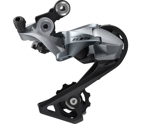 měnič SIL. 11k Shimano 105 RD-R7000 stříbrný krátké vodítko original balení