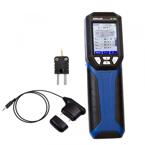 Měření vlhkosti dřeva Wöhler HF 550