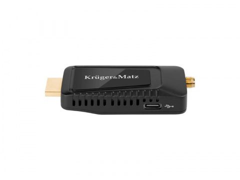 Mini tuner DVB-T2 HEVC na HDMI KRUGER & MATZ KM9998