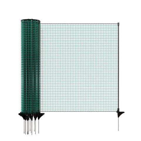 Mobilní oplocení pro psa, drůbež, branka a nevodivá síť FIX s výškou 90 cm