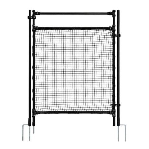 Mobilní plot do kempu, na zahradu pro psa, slepice, branka a nevodivé sítě FIX výška 90 cm