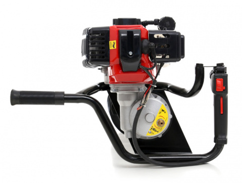 Motorový zemní vrták 3,8kW + 3 vrtáky KD174 KRAFT&DELE