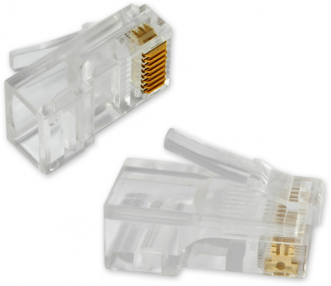 MP-060 C6 - konektor RJ45 CAT6 UTP, 8P8C, drát