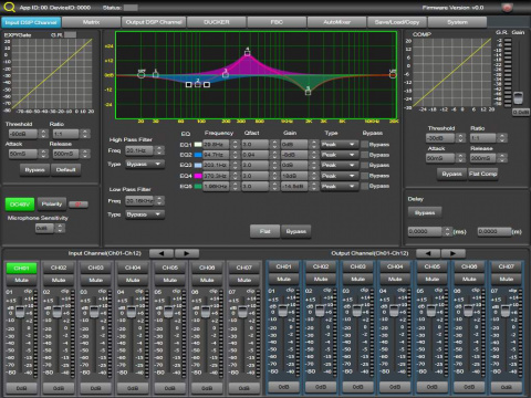MPX4088 Fonestar řídící jednotka pro matrix systém