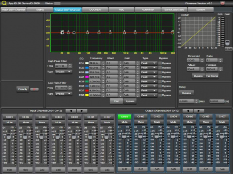 MPX4088 Fonestar řídící jednotka pro matrix systém