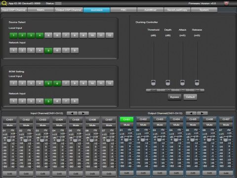 MPX4088 Fonestar řídící jednotka pro matrix systém