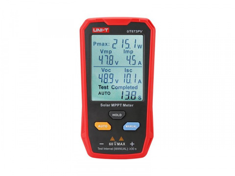 Multimetr UNI-T  UT673PV Solar MPPT