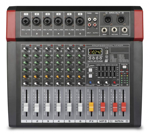 MXP8C GLEMM analogový mix. pult